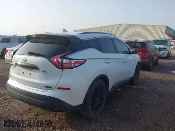 2018 Nissan Murano SL z VIN 5N1AZ2MG5JN125606, wystawiony jako IAAI lot #42624161 z przebiegiem 131 357 mil mil oraz . Historia ofert i sprzedaży dostępna na DreamBid. Obrazek 4.