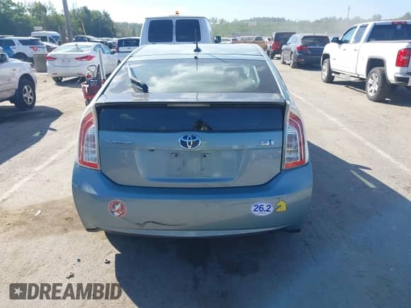 2013 Toyota Prius Two with VIN JTDKN3DU0D1657308, listed as a IAAI auction lot 43256774 with 238,587 mi miles and . Bid and sale history available at DreamBid. Image 16.