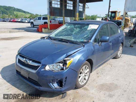 2012 Subaru Impreza Premium with VIN JF1GJAC62CH023339, listed as a IAAI auction lot 42479817 with 120,605 mi miles and . Bid and sale history available at DreamBid. Image 6.