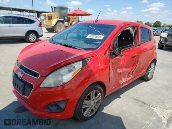 2014 Chevrolet Spark LT с VIN KL8CD6S94EC483197, выставлен на аукционе Copart как лот 68616975 с пробегом 153 051 миль миль и Списание • Salvage title. История ставок и продаж доступна на DreamBid. Изображение 1.