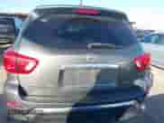 2018 Nissan Pathfinder S with VIN 5N1DR2MN9JC624075, listed as a IAAI auction lot 41227454 with 77,239 mi miles and . Bid and sale history available at DreamBid. Image 16.