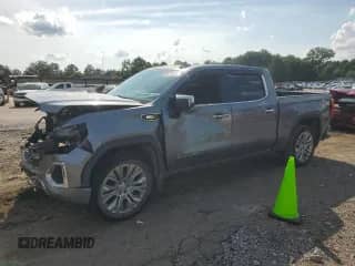 2021 GMC Sierra 1500 Denali z VIN 3GTU9FET7MG253248, wystawiony jako Copart lot #60236355 z przebiegiem 58 222 mil mil oraz Szkoda całkowita • Salvage title. Historia ofert i sprzedaży dostępna na DreamBid. Obrazek 1.