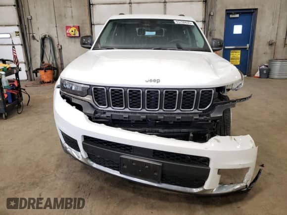 2022 Jeep Grand Cherokee Laredo с VIN 1C4RJKAG9N8613111, выставлен на аукционе Copart как лот 43700635 с пробегом 35 373 миль миль и Списание • Salvage title. История ставок и продаж доступна на DreamBid. Изображение 5.