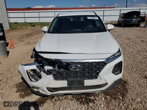 2020 Hyundai Santa Fe SEL with VIN 5NMS3CADXLH213691, listed as a Copart auction lot 70103225 with 93,902 mi miles and Salvage title. Bid and sale history available at DreamBid. Image 5.