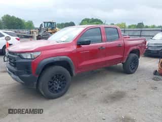 2023 Chevrolet Colorado 4WD Trail Boss с VIN 1GCPTEEK1P1201410, выставлен на аукционе IAAI как лот 39219863 с пробегом 12 420 миль миль и . История ставок и продаж доступна на DreamBid. Изображение 2.