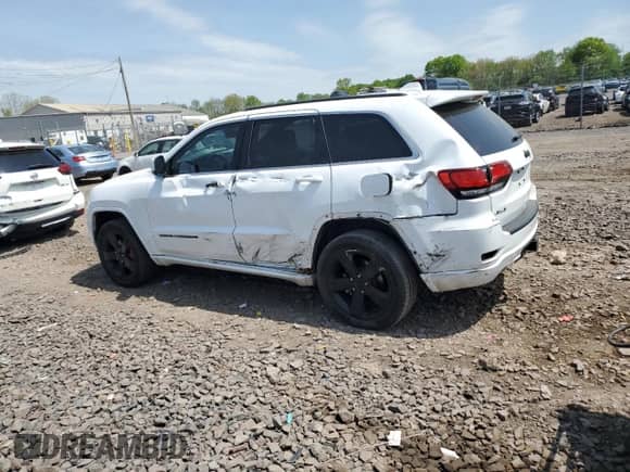 2015 Jeep Grand Cherokee Altitude z VIN 1C4RJFAGXFC948657, wystawiony jako Copart lot #55387565 z przebiegiem 165 410 mil mil oraz Szkoda całkowita • Salvage title. Historia ofert i sprzedaży dostępna na DreamBid. Obrazek 2.