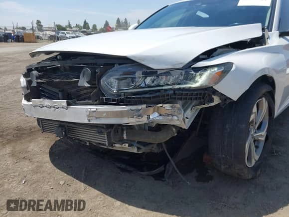 2020 Honda Accord EX-L with VIN 1HGCV1F59LA115736, listed as a IAAI auction lot 43066721 with 50,647 mi miles and . Bid and sale history available at DreamBid. Image 6.