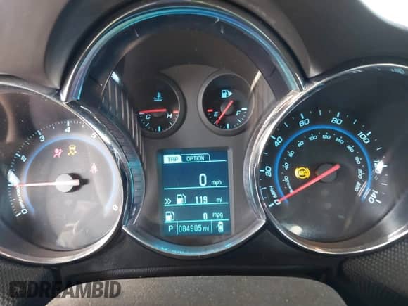 2014 Chevrolet Cruze 1LT z VIN 1G1PC5SB7E7473340, wystawiony jako IAAI lot #43386925 z przebiegiem 84 905 mil mil oraz . Historia ofert i sprzedaży dostępna na DreamBid. Obrazek 7.