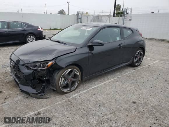 2020 Hyundai Veloster Turbo Ultimate z VIN KMHTH6AB6LU022893, wystawiony jako Copart lot #51909054 z przebiegiem 31 540 mil mil oraz . Historia ofert i sprzedaży dostępna na DreamBid. Obrazek 1.