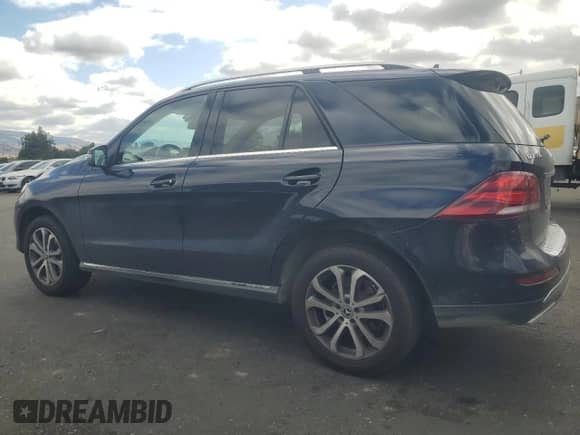 2017 Mercedes-Benz GLE 350 with VIN 4JGDA5JB8HA915515, listed as a Copart auction lot 85202225 with 110,367 mi miles and Salvage title. Bid and sale history available at DreamBid. Image 2.