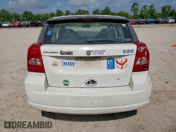 2007 Dodge Caliber with VIN 1B3HB28B37D262260, listed as a Copart auction lot 65095945 with 209,723 mi miles and Salvage title. Bid and sale history available at DreamBid. Image 6.