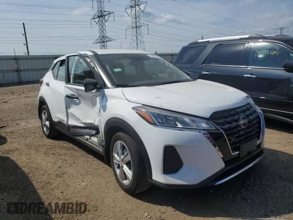 2024 Nissan Kicks S z VIN 3N1CP5BV3RL488359, wystawiony jako Copart lot #70735775 z przebiegiem 28 115 mil mil oraz Szkoda całkowita • Salvage title. Historia ofert i sprzedaży dostępna na DreamBid. Obrazek 4.