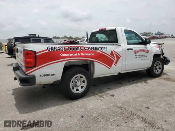 2018 Chevrolet Silverado 1500 Work Truck with VIN 1GCNCNEH9JZ276425, listed as a Copart auction lot 59859135 with 109,619 mi miles and Salvage title. Bid and sale history available at DreamBid. Image 3.