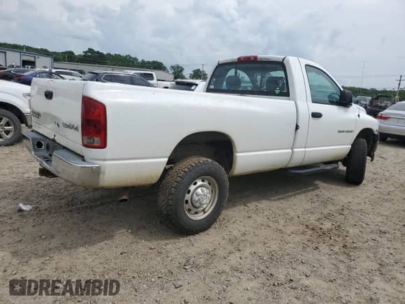 2004 Dodge 2500 SLT with VIN 3D7KU26D54G210801, listed as a Copart auction lot 51444475 with 219,581 mi miles and Salvage title. Bid and sale history available at DreamBid. Image 3.