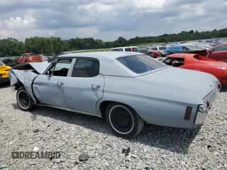 1971 Chevrolet Malibu с VIN 136691R18697, выставлен на аукционе Copart как лот 67020554 с пробегом 73 303 миль миль и Чистый • Clean title. История ставок и продаж доступна на DreamBid. Изображение 2.