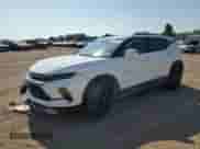 2024 Chevrolet Blazer LT with VIN 3GNKBJRS8RS239600, listed as a Copart auction lot 63277605 with 17,063 mi miles and Non repairable. Bid and sale history available at DreamBid. Image 1.