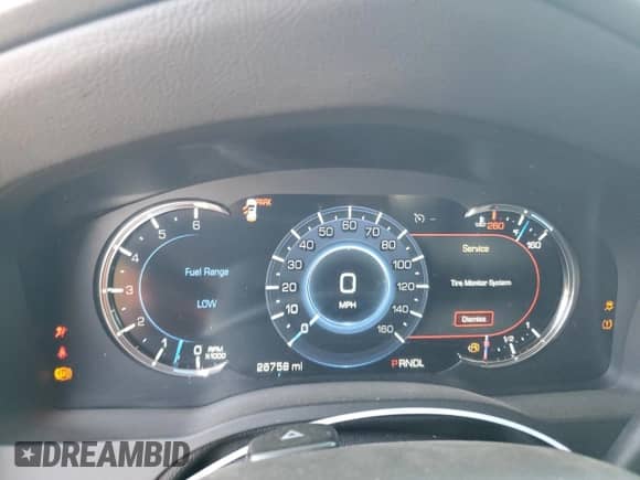 2018 Cadillac Escalade ESV z VIN 1GYS3GKJ7JR340266, wystawiony jako Copart lot #67645695 z przebiegiem 26 758 mil mil oraz Szkoda całkowita • Salvage title. Historia ofert i sprzedaży dostępna na DreamBid. Obrazek 9.