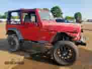 2000 Jeep Wrangler SE with VIN 1J4FA29P6YP703375, listed as a Copart auction lot 66914735 with 174,624 mi miles and Salvage title. Bid and sale history available at DreamBid. Image 4.