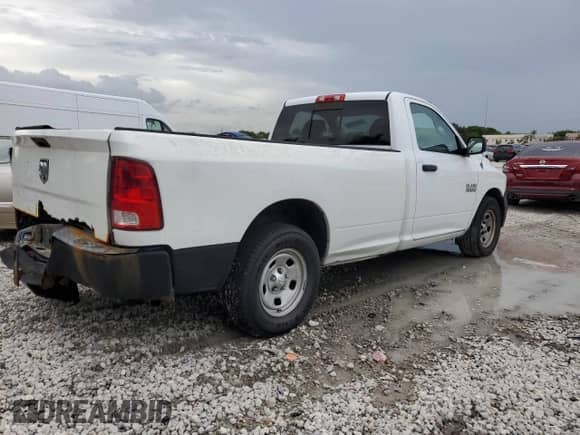 2013 Ram 1500 Tradesman with VIN 3C6JR6DG8DG538751, listed as a Copart auction lot 63497875 with 131,478 mi miles and Clean title. Bid and sale history available at DreamBid. Image 3.