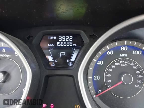 2011 Hyundai Elantra GLS z VIN KMHDH4AE3BU099030, wystawiony jako IAAI lot #42303765 z przebiegiem 156 536 mil mil oraz . Historia ofert i sprzedaży dostępna na DreamBid. Obrazek 7.