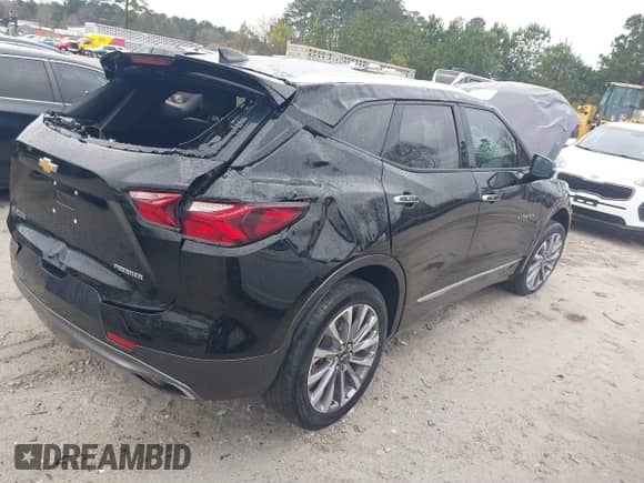 2022 Chevrolet Blazer Premier с VIN 3GNKBFR49NS172711, выставлен на аукционе IAAI как лот 41619238 с пробегом 42 999 миль миль и . История ставок и продаж доступна на DreamBid. Изображение 4.