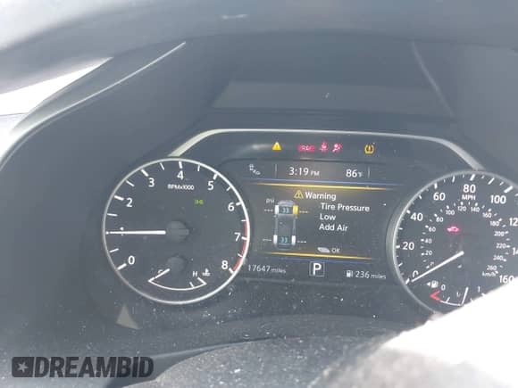 2020 Nissan Murano S with VIN 5N1AZ2AS3LN158115, listed as a IAAI auction lot 43112645 with 17,647 mi miles and . Bid and sale history available at DreamBid. Image 7.