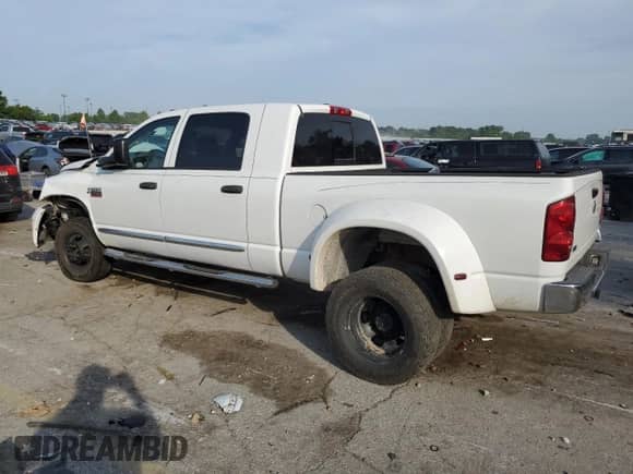 2008 Dodge 3500 Laramie с VIN 3D7MX49A98G113426, выставлен на аукционе Copart как лот 66387225 с пробегом 238 048 миль миль и Списание • Salvage title. История ставок и продаж доступна на DreamBid. Изображение 2.