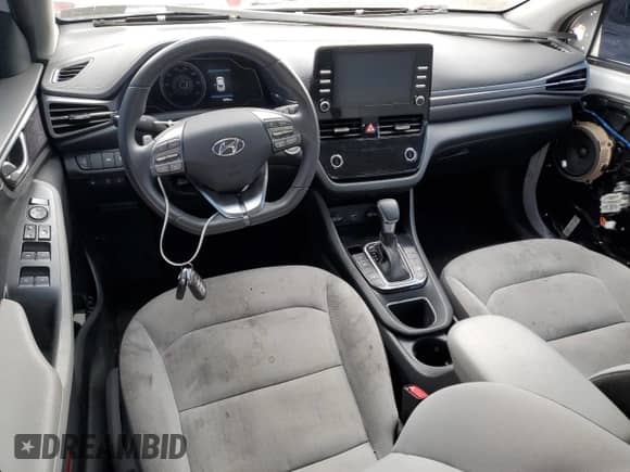 2021 Hyundai Ioniq SE with VIN KMHC65LD5MU251484, listed as a Copart auction lot 50565155 with 44,756 mi miles and Salvage title. Bid and sale history available at DreamBid. Image 8.