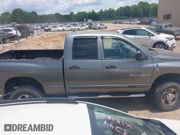 2006 Dodge 2500 SLT with VIN 1D7KS28CX6J174308, listed as a IAAI auction lot 42405724 with 209,543 mi miles and . Bid and sale history available at DreamBid. Image 13.