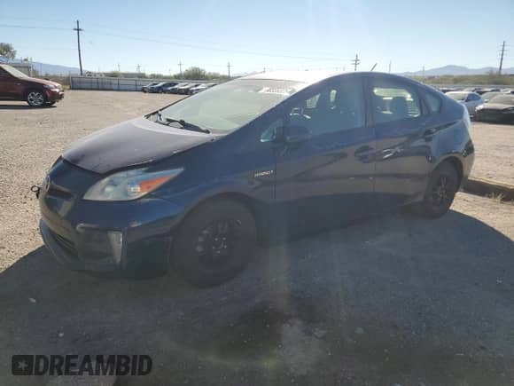 2013 Toyota Prius One with VIN JTDKN3DU9D1721412, listed as a Copart auction lot 90320225 with 160,789 mi miles and Clean title. Bid and sale history available at DreamBid. Image 1.