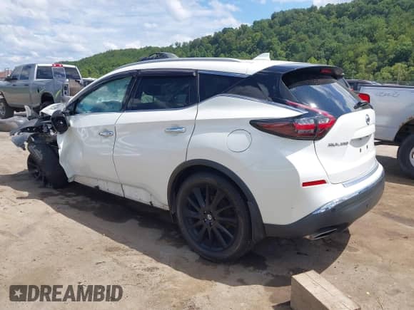 2020 Nissan Murano Platinum with VIN 5N1AZ2DS2LN160630, listed as a IAAI auction lot 42911335 with Not provided miles and . Bid and sale history available at DreamBid. Image 3.