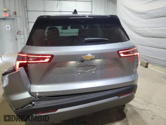 2025 Chevrolet Equinox AWD LT with VIN 3GNAXPEG0SL229788, listed as a Copart auction lot 66813315 with 1,222 mi miles and Salvage title. Bid and sale history available at DreamBid. Image 6.