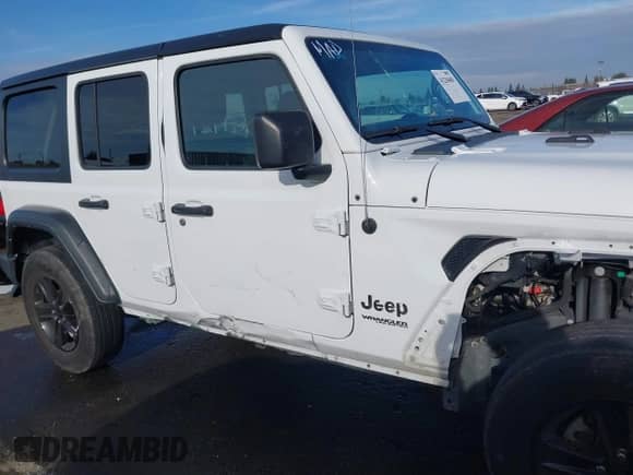 2022 Jeep Wrangler Unlimited Sport S с VIN 1C4HJXDN9NW154922, выставлен на аукционе IAAI как лот 41230408 с пробегом 35 187 миль миль и . История ставок и продаж доступна на DreamBid. Изображение 14.