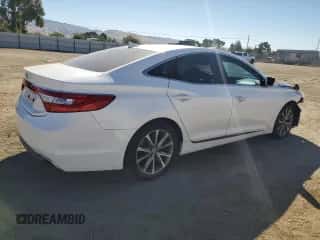 2015 Hyundai Azera z VIN KMHFG4JG2FA465631, wystawiony jako Copart lot #68119514 z przebiegiem 94 862 mil mil oraz Szkoda całkowita • Salvage title. Historia ofert i sprzedaży dostępna na DreamBid. Obrazek 3.