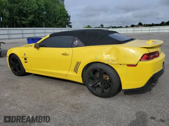 2015 Chevrolet Camaro LT с VIN 2G1FF3D32F9285225, выставлен на аукционе Copart как лот 57636285 с пробегом 176 990 миль миль и Списание • Salvage title. История ставок и продаж доступна на DreamBid. Изображение 2.