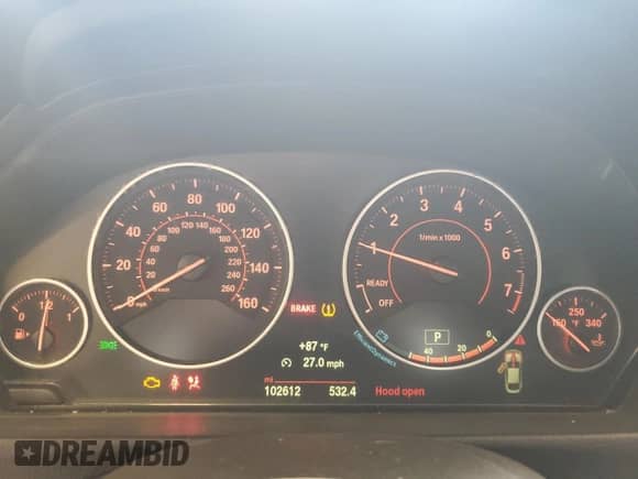 2015 BMW 4 Series 428i xDrive z VIN WBA4A7C5XFD415680, wystawiony jako Copart lot #71206405 z przebiegiem 102 612 mil mil oraz Szkoda całkowita • Salvage title. Historia ofert i sprzedaży dostępna na DreamBid. Obrazek 9.