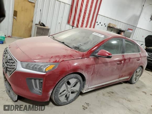 2022 Hyundai Ioniq SEL z VIN KMHC85LC8NU278780, wystawiony jako Copart lot #88495335 z przebiegiem 64 928 mil mil oraz Szkoda całkowita • Salvage title. Historia ofert i sprzedaży dostępna na DreamBid. Obrazek 1.