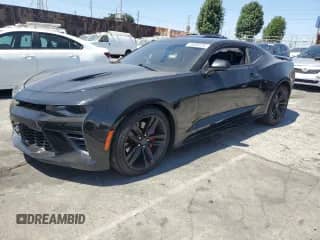 2016 Chevrolet Camaro 2SS z VIN 1G1FH1R7XG0127348, wystawiony jako Copart lot #70600125 z przebiegiem 99 194 mil mil oraz Szkoda całkowita • Salvage title. Historia ofert i sprzedaży dostępna na DreamBid. Obrazek 1.