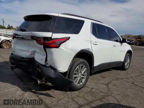2022 Chevrolet Traverse LT Cloth с VIN 1GNERGKW4NJ150742, выставлен на аукционе Copart как лот 71313465 с пробегом 47 060 миль миль и Списание • Salvage title. История ставок и продаж доступна на DreamBid. Изображение 3.