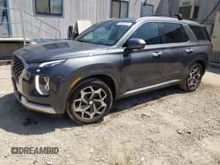 2022 Hyundai Palisade Calligraphy с VIN KM8R74HE5NU423274, выставлен на аукционе Copart как лот 69466784 с пробегом 46 976 миль миль и Списание • Salvage title. История ставок и продаж доступна на DreamBid. Изображение 1.