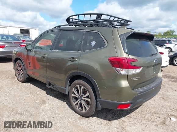 2022 Subaru Forester Limited z VIN JF2SKANC9NH480738, wystawiony jako IAAI lot #43058580 z przebiegiem 24 726 mil mil oraz . Historia ofert i sprzedaży dostępna na DreamBid. Obrazek 3.