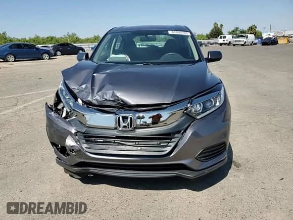 2022 Honda HR-V LX with VIN 3CZRU6H38NM713336, listed as a Copart auction lot 81698185 with 22,809 mi miles and Salvage title. Bid and sale history available at DreamBid. Image 14.