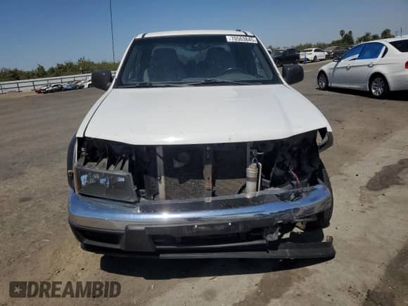 2005 Chevrolet Colorado 1SE LS Z71 with VIN 1GCDT136858170629, listed as a Copart auction lot 70563845 with 262,200 mi miles and Salvage title. Bid and sale history available at DreamBid. Image 5.