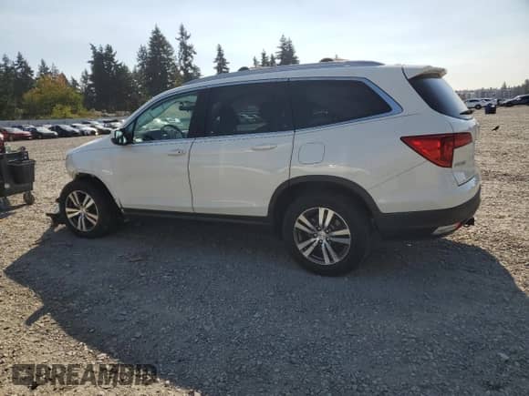 2018 Honda Pilot EX with VIN 5FNYF6H34JB019043, listed as a Copart auction lot 83991185 with 97,157 mi miles and Salvage title. Bid and sale history available at DreamBid. Image 2.