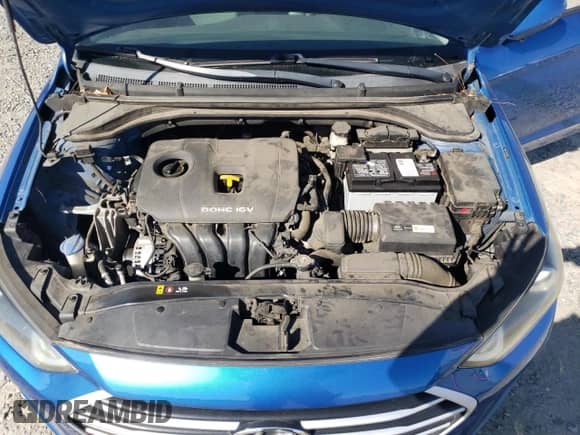 2017 Hyundai Elantra SE with VIN 5NPD74LF1HH066527, listed as a Copart auction lot 85556585 with 126,468 mi miles and Salvage title. Bid and sale history available at DreamBid. Image 11.