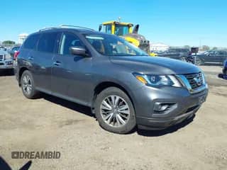 2017 Nissan Pathfinder S with VIN 5N1DR2MM6HC629302, listed as a IAAI auction lot 43405828 with 230,226 mi miles and . Bid and sale history available at DreamBid. Image 1.