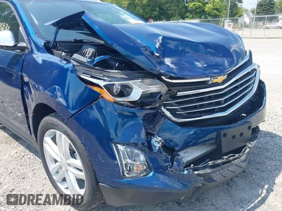 2020 Chevrolet Equinox Premier with VIN 2GNAXNEV4L6147197, listed as a IAAI auction lot 42996933 with 36,555 mi miles and . Bid and sale history available at DreamBid. Image 6.