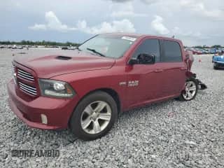 2014 Ram 1500 Sport with VIN 1C6RR6MT6ES122787, listed as a Copart auction lot 71684675 with 171,118 mi miles and Salvage title. Bid and sale history available at DreamBid. Image 1.