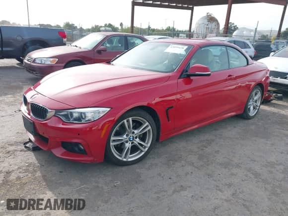2015 BMW 4 Series 428i с VIN WBA3V7C50F5A24552, выставлен на аукционе IAAI как лот 42099428 с пробегом 47 621 миль миль и . История ставок и продаж доступна на DreamBid. Изображение 2.