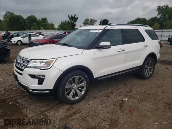 2018 Ford Explorer Limited с VIN 1FM5K8F85JGA77639, выставлен на аукционе Copart как лот 67436545 с пробегом 112 391 миль миль и Списание • Salvage title. История ставок и продаж доступна на DreamBid. Изображение 1.